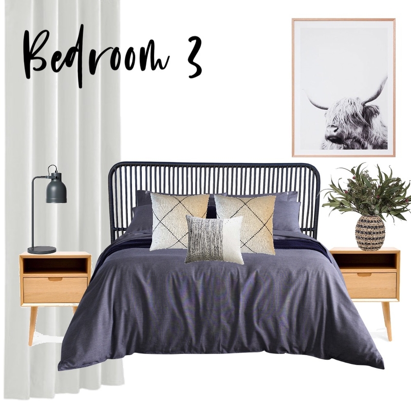 3rd Bedroom Mood Board by kazp.11 on Style Sourcebook