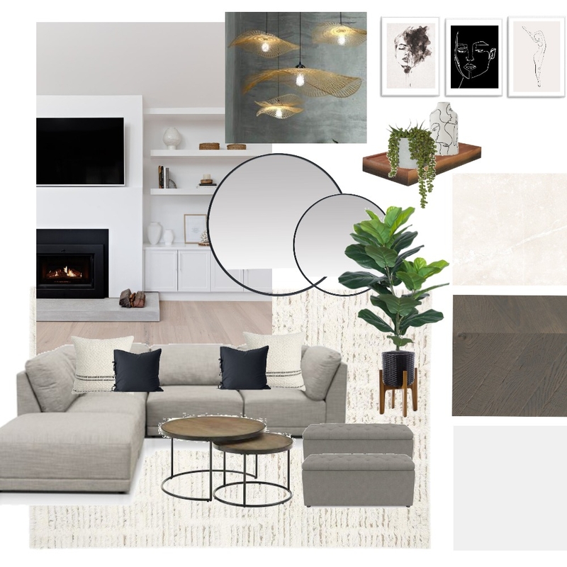 Modern Zen Mood Board by ALI Studio on Style Sourcebook