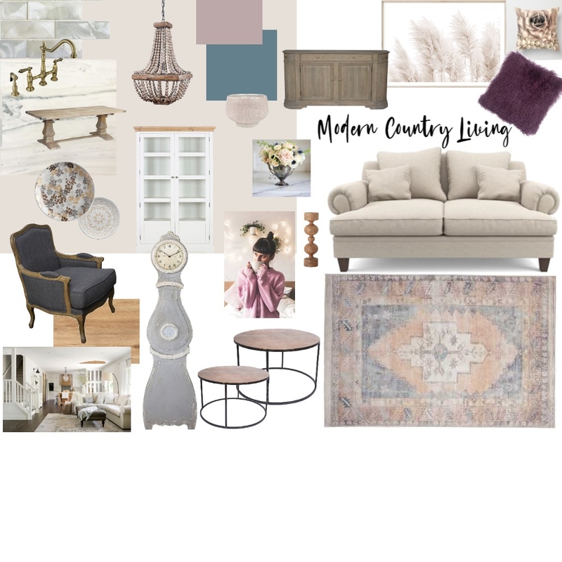 Modern Country living Mood Board by Jessica Drechsler on Style Sourcebook