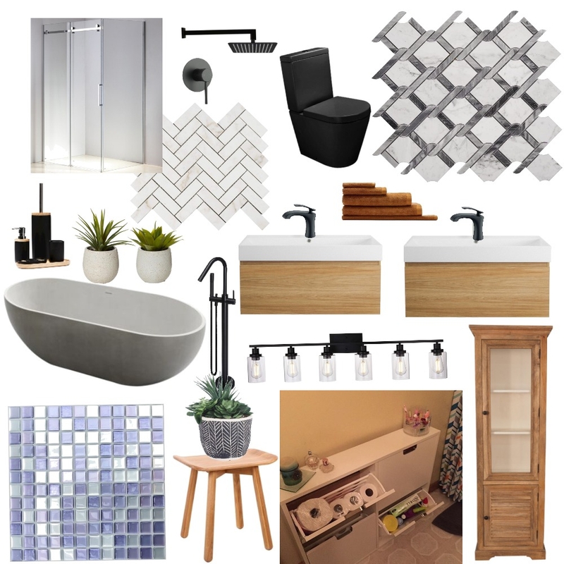 Bathroom Mood Board by DoveGrace on Style Sourcebook