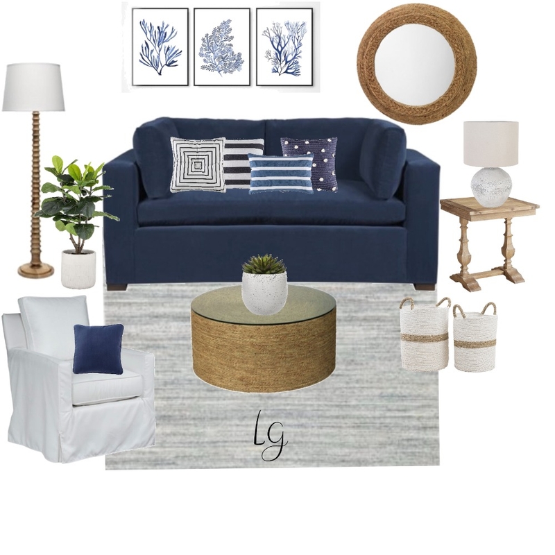 Classic Coastal Mood Board by Laura G on Style Sourcebook