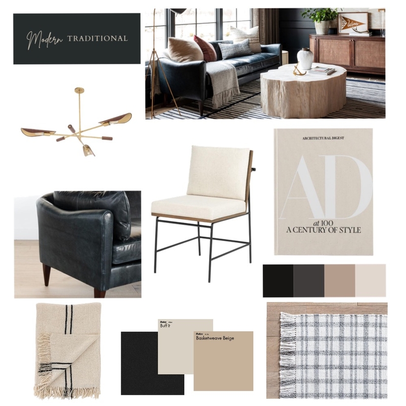 Modern Traditional Mood Board by torilowry on Style Sourcebook