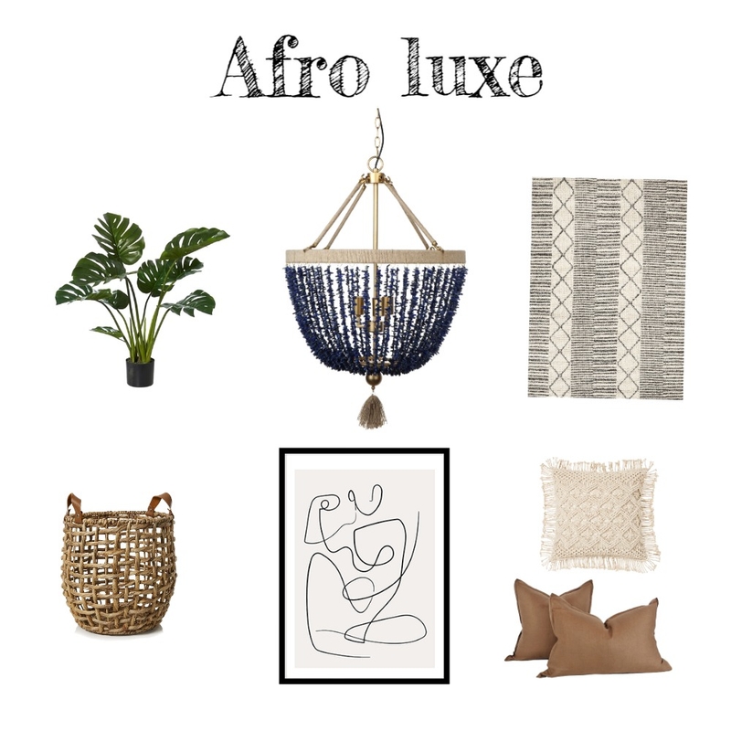 Afro luxe Mood Board by C88 on Style Sourcebook
