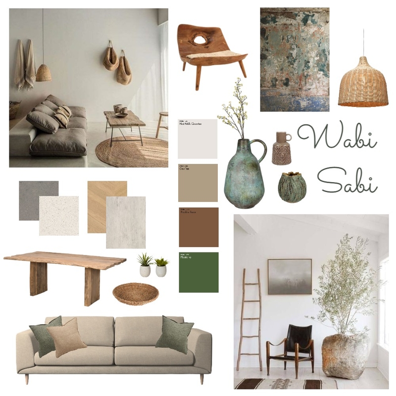 Wabi Sabi Mood Board by kelliemerkel on Style Sourcebook