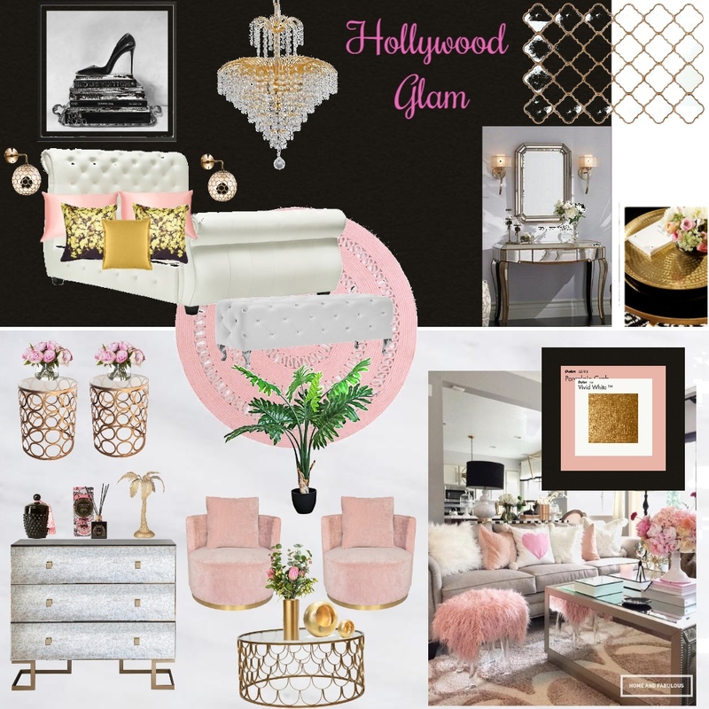 Hollywood Glam 14 trial Mood Board by Giang Nguyen on Style Sourcebook