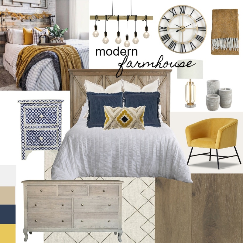 modern farmhouse Mood Board by bii on Style Sourcebook