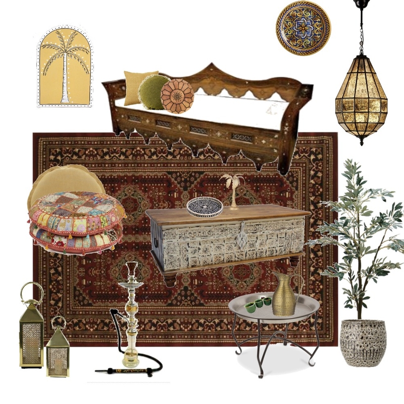 Arabian Nights Mood Board by InVogue Interiors on Style Sourcebook