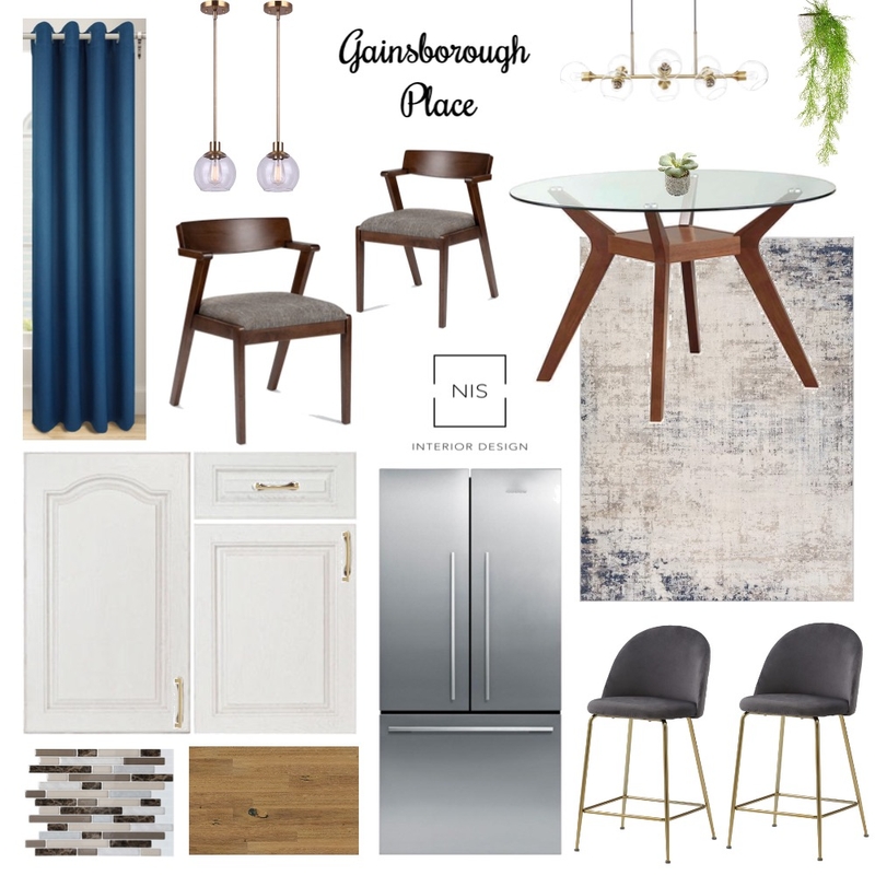 Gainsborough Kitchen-Dine-in (option A) Mood Board by Nis Interiors on Style Sourcebook