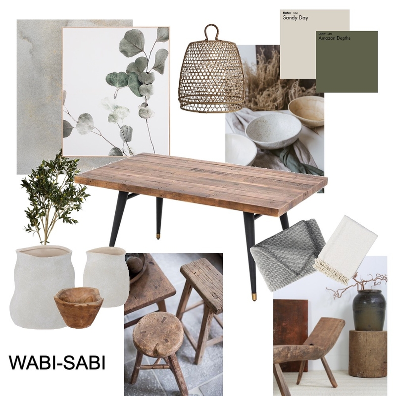 Wabi-Sabi Mood Board by kirbyabley on Style Sourcebook
