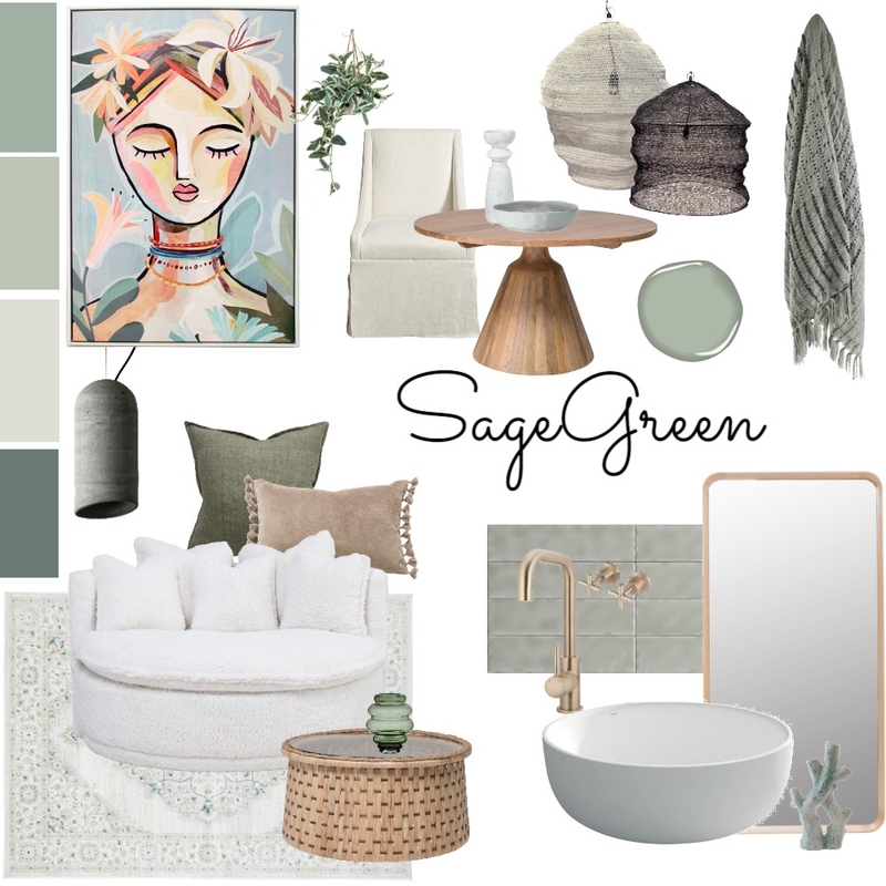 Oz Design Comp Mood Board by The Interior Design Station on Style Sourcebook