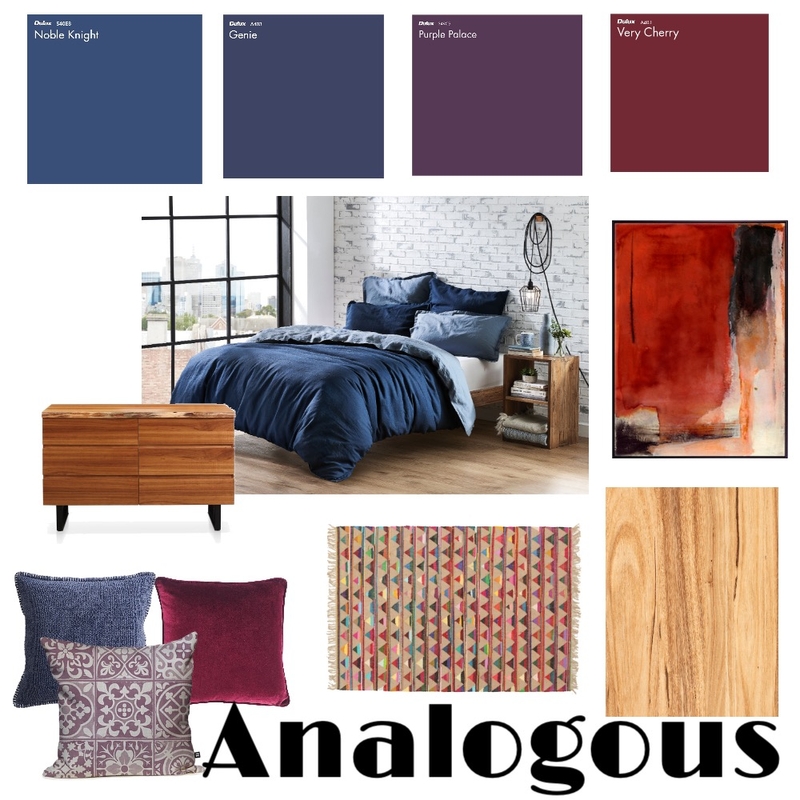 Analogous Mood Board by Mary Helen Uplifting Designs on Style Sourcebook