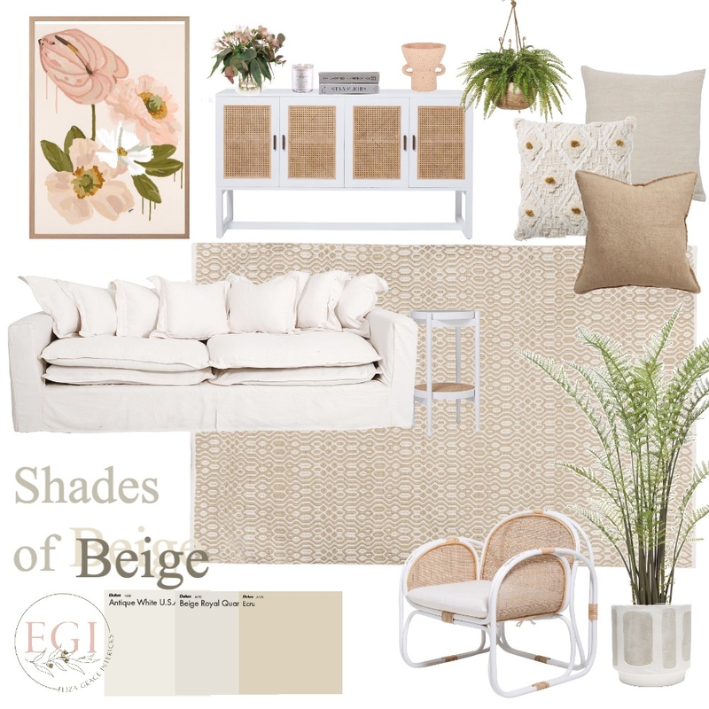 Shades Of Beige Mood Board by Eliza Grace Interiors on Style Sourcebook