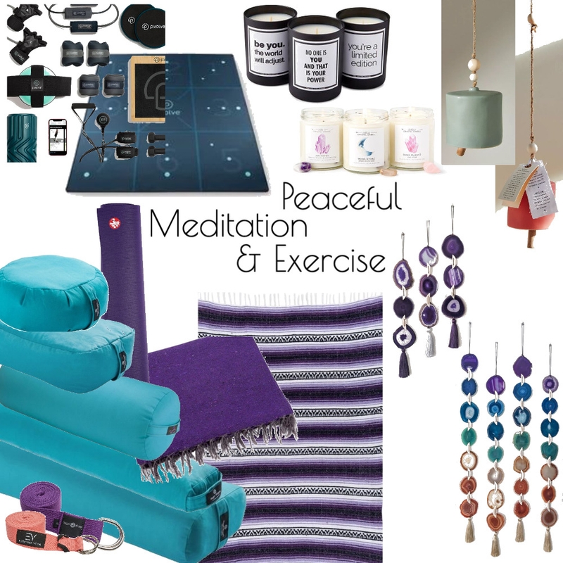 Peacful Meditation Mood Board by PureJoy on Style Sourcebook