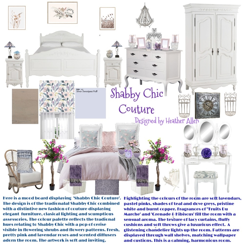 Shabby Chic Couture Mood Board by hevallens on Style Sourcebook