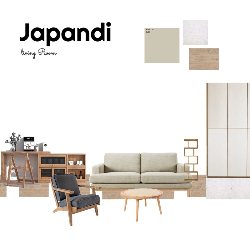 Japandi Living V2 Mood Board by leocoliving on Style Sourcebook