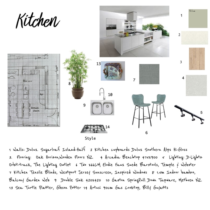 Kitchen Module 9 Mood Board by Critique & Create Interiors on Style Sourcebook