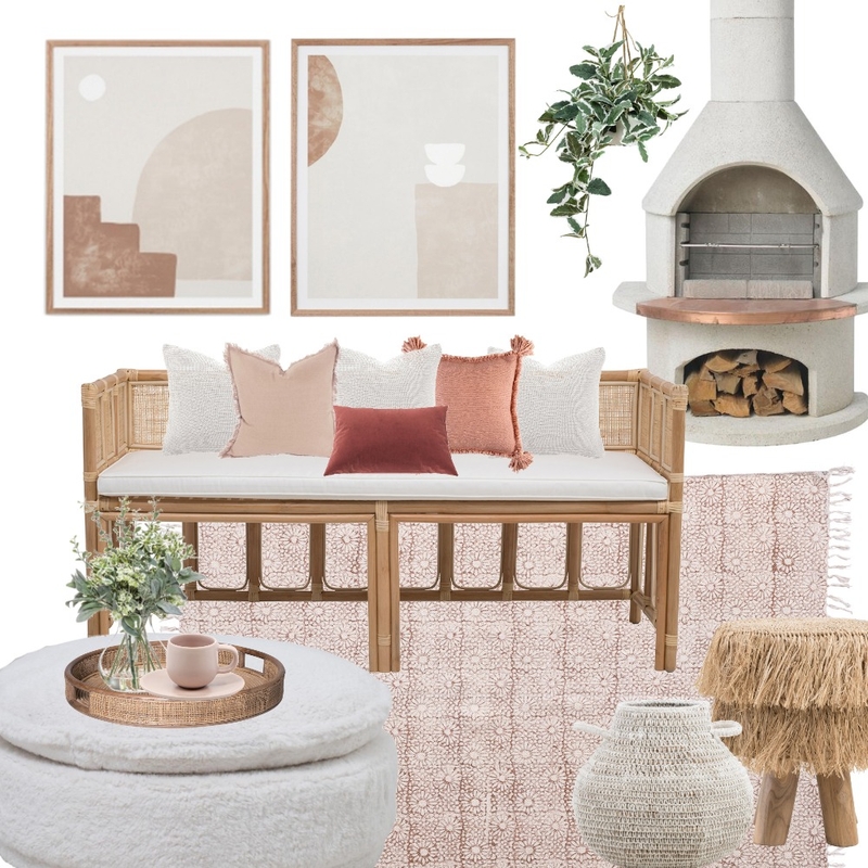 Shades of Peach & Pink Mood Board by Kyra Smith on Style Sourcebook