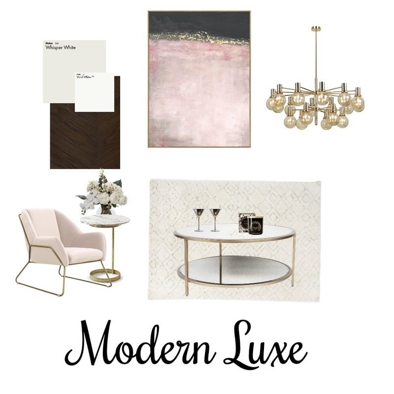 Modern luxe Mood Board by smith&co on Style Sourcebook