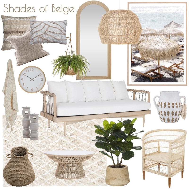 Shades of Beige Mood Board by jemlisette on Style Sourcebook