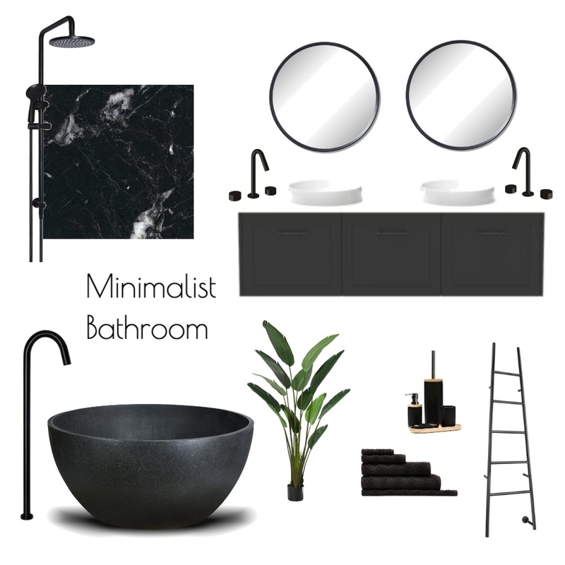 Minimalist Bathroom Mood Board by lailafazal on Style Sourcebook