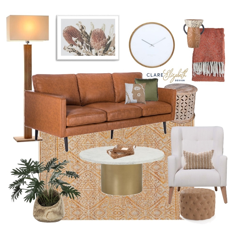 Living Room Moodboard 2 Mood Board by Clare Elizabeth Design on Style Sourcebook