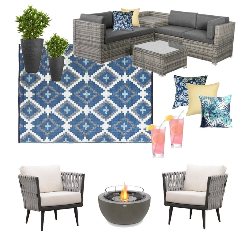 Summer Time Chillin Mood Board by Design Made Simple on Style Sourcebook