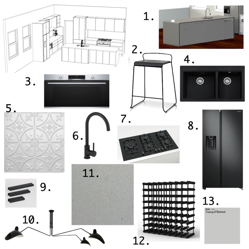 Kitchen Reno Mood Board by cassaroo72 on Style Sourcebook