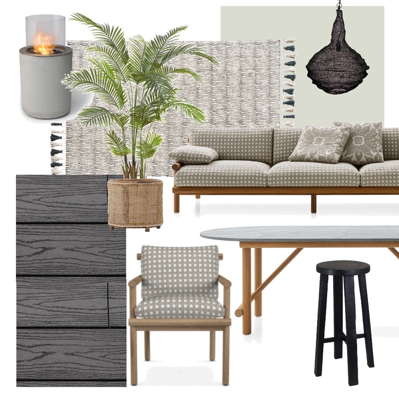 Outdoor sample board Mood Board by 09sayersj on Style Sourcebook