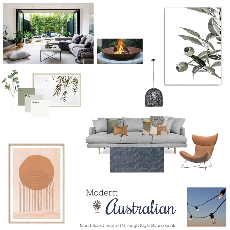Modern Australian Mood Board - Assignment 3 - Part A Mood Board by Spaces To Liv on Style Sourcebook