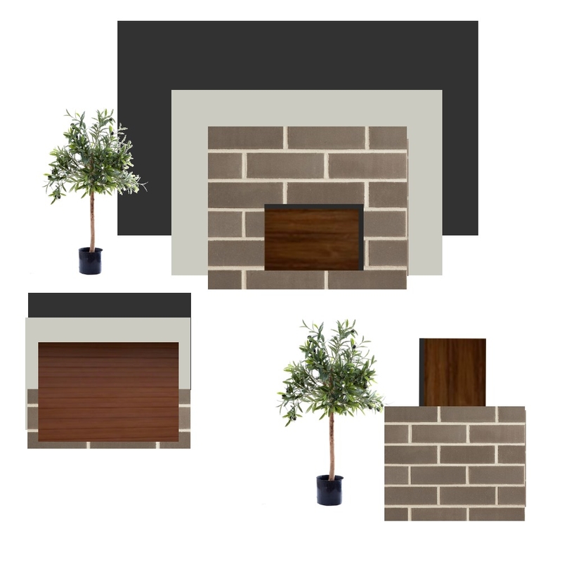 Exterior with Garage Mood Board by JessicaLagudi on Style Sourcebook