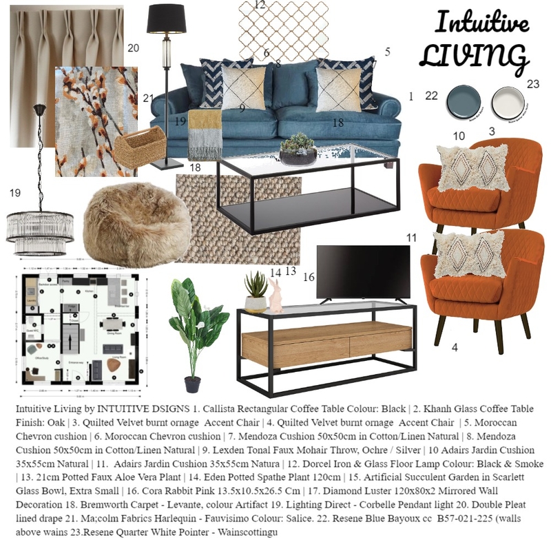 Intuitive Living Mood Board by IntuitiveDesigner on Style Sourcebook