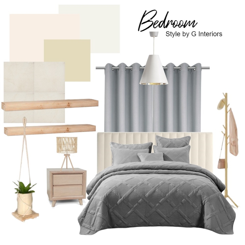 Neutral Bedroom Mood Board by Gia123 on Style Sourcebook