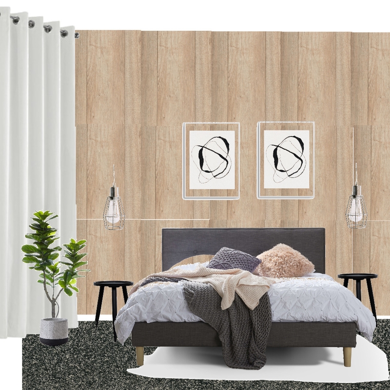 Bedroom - Timber Wall Mood Board by coco.b on Style Sourcebook