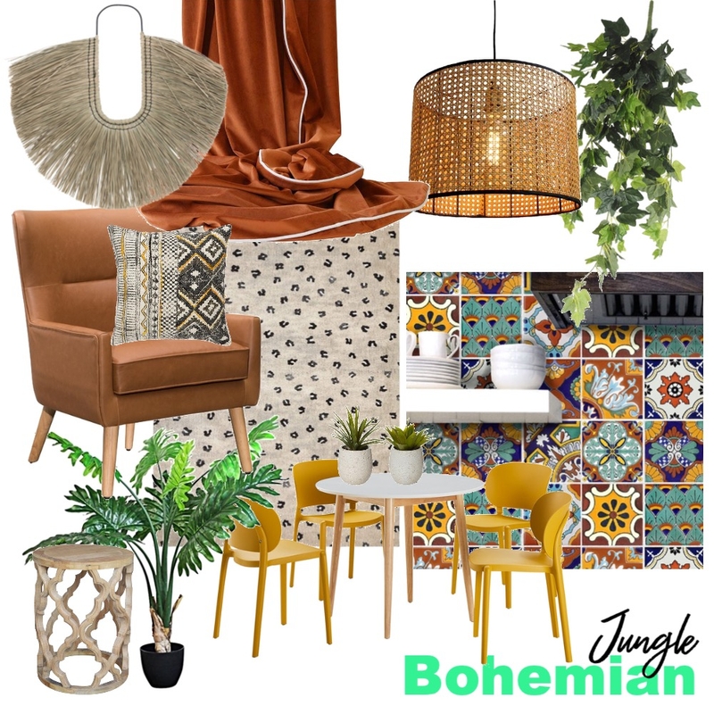 Jungle Bohemian Mood Board by CandiceLocklee on Style Sourcebook