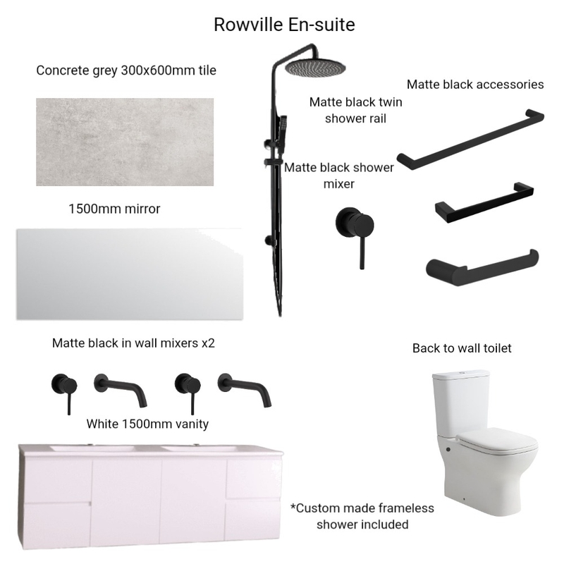 Rowville bathroom Mood Board by Hilite Bathrooms on Style Sourcebook