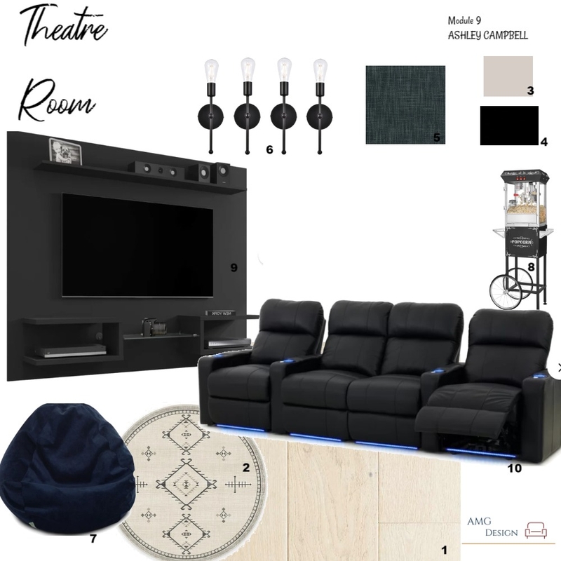 Theatre Room Mood Board by ashleycampbell on Style Sourcebook