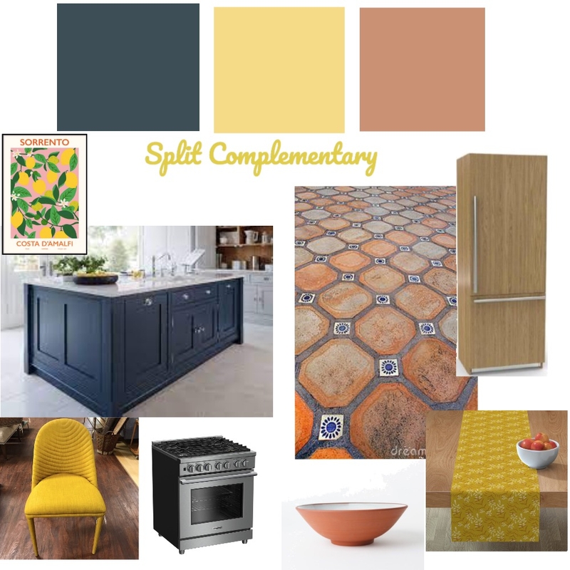 Split Complementary Kitchen Mood Board by carriemariemorgan on Style Sourcebook