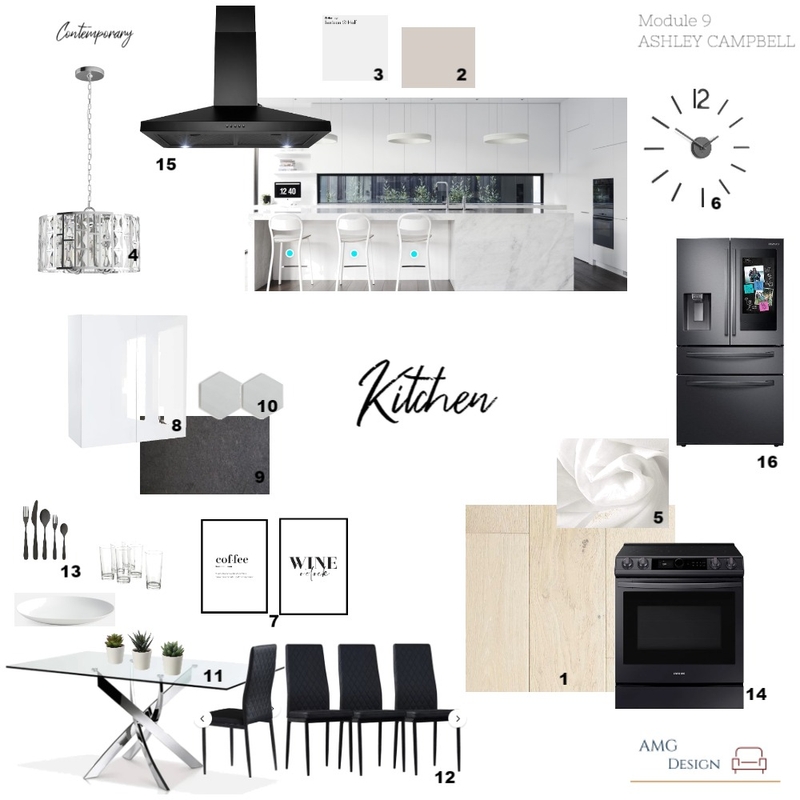 Kitchen Mod-9 Mood Board by ashleycampbell on Style Sourcebook