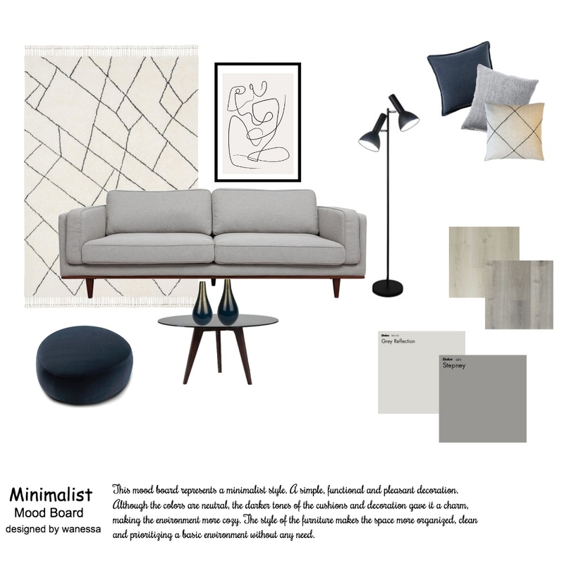 Minimalist Style Mood Board by wanessa regina bocchi on Style Sourcebook