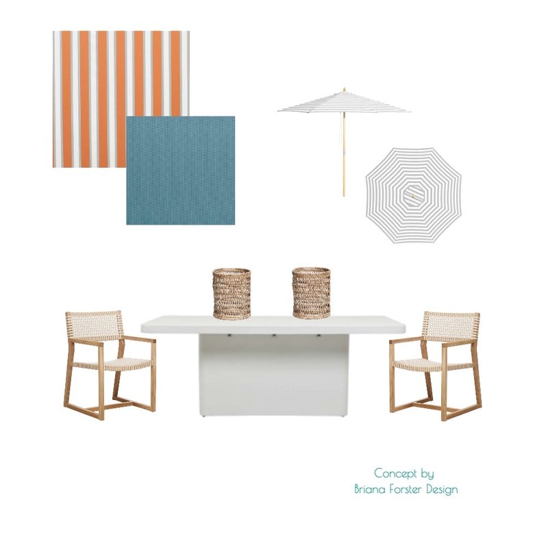 Hewitt St Alfresco Mood Board by Briana Forster Design on Style Sourcebook