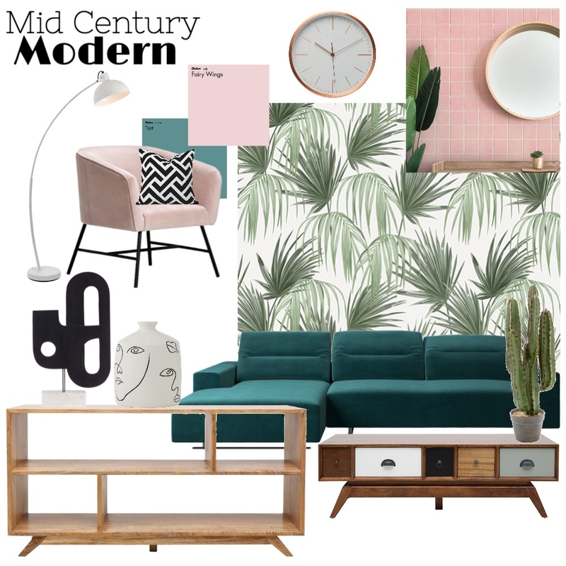 Mid Century Modern Mood Board by CandiceLocklee on Style Sourcebook