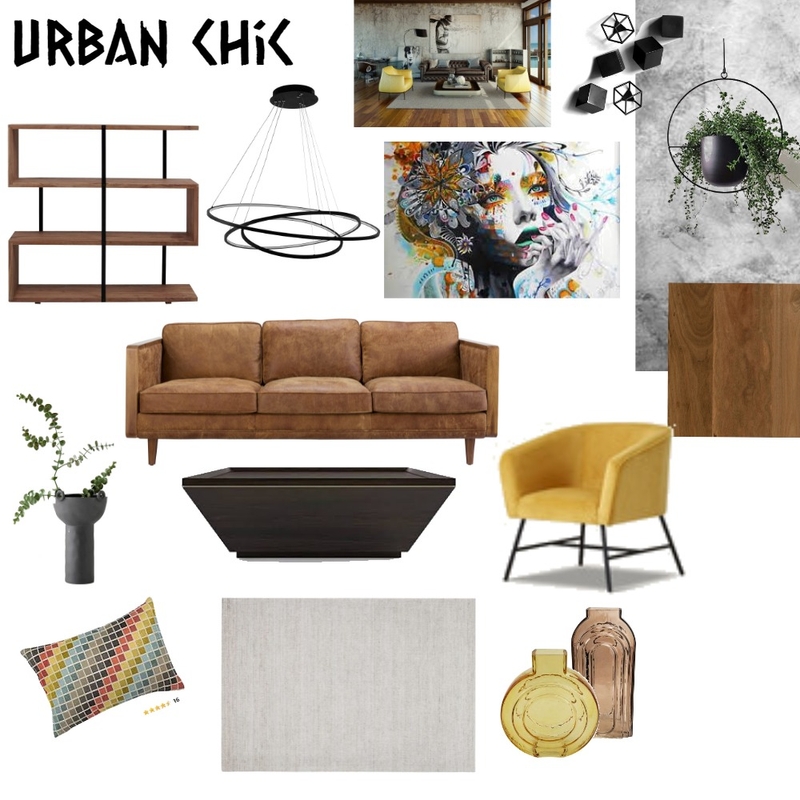 Urban Chic Mood Board by Ali_Grantham on Style Sourcebook