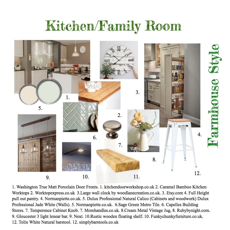 Cathering Wright - Farmhouse Kitchen/Scullery Mood Board by JayresDesign on Style Sourcebook