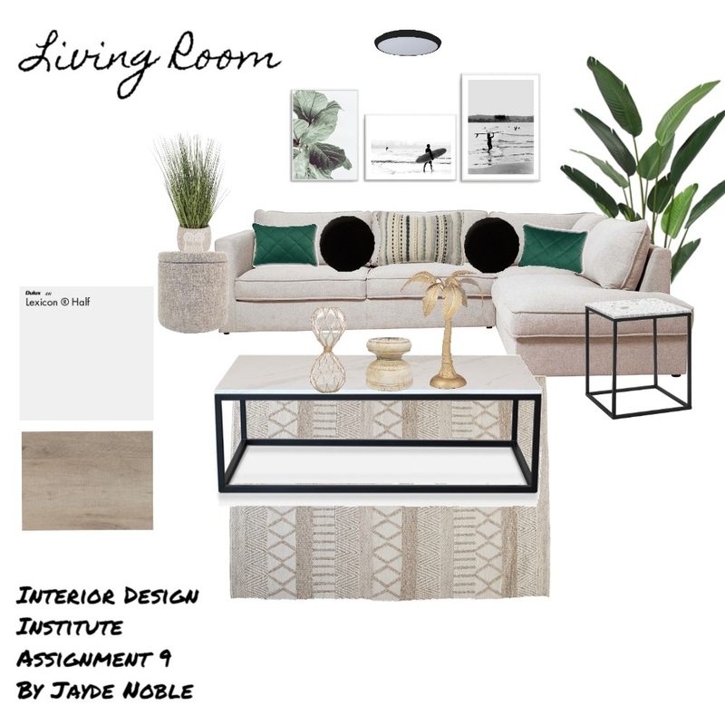 Living Room Assignment 9 Mood Board by Jayde on Style Sourcebook