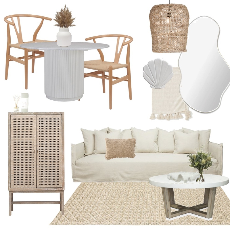 Coastal Living Mood Board by Vienna Rose Interiors on Style Sourcebook