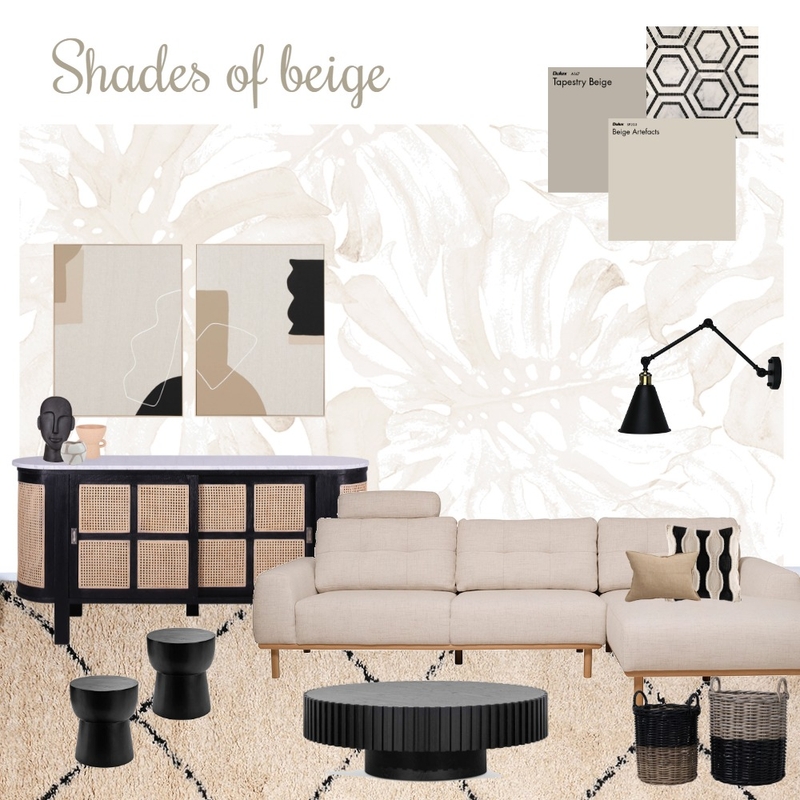 beige living room Mood Board by The Creative Advocate on Style Sourcebook