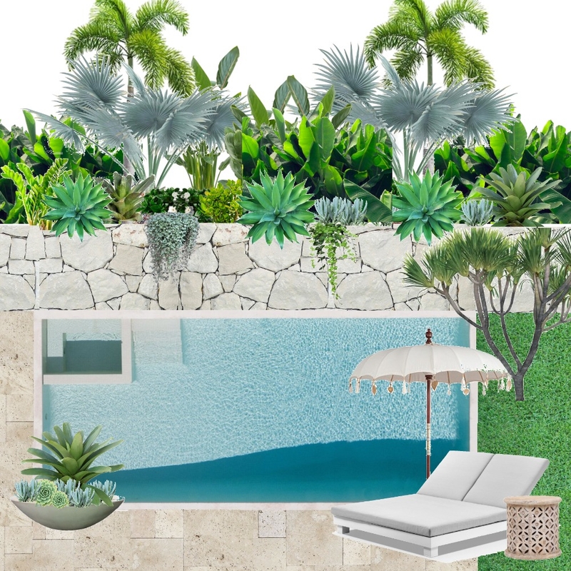 Pool area Mood Board by madielks on Style Sourcebook