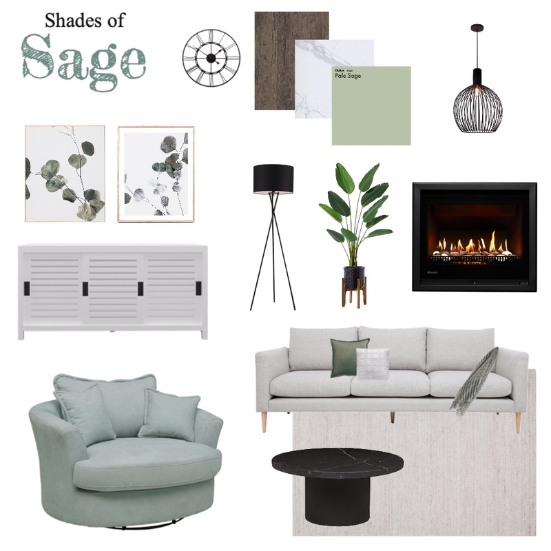 Shades of Sage Mood Board by kayla.earnshaw on Style Sourcebook