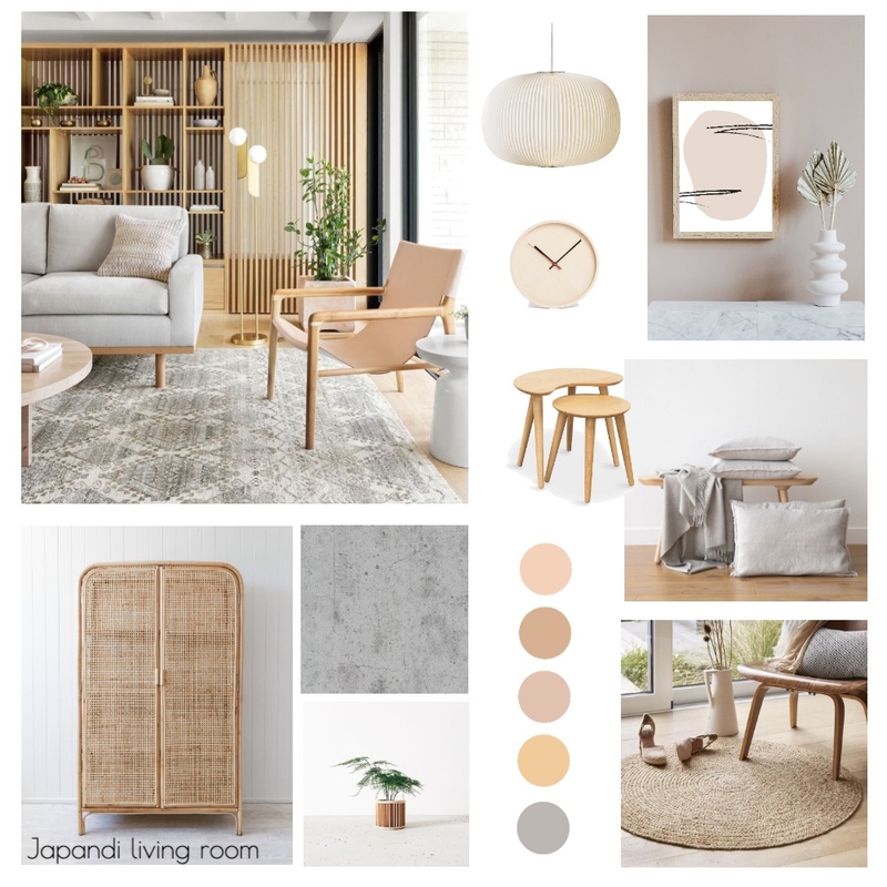 Japandi living room Mood Board by allysonnewby on Style Sourcebook