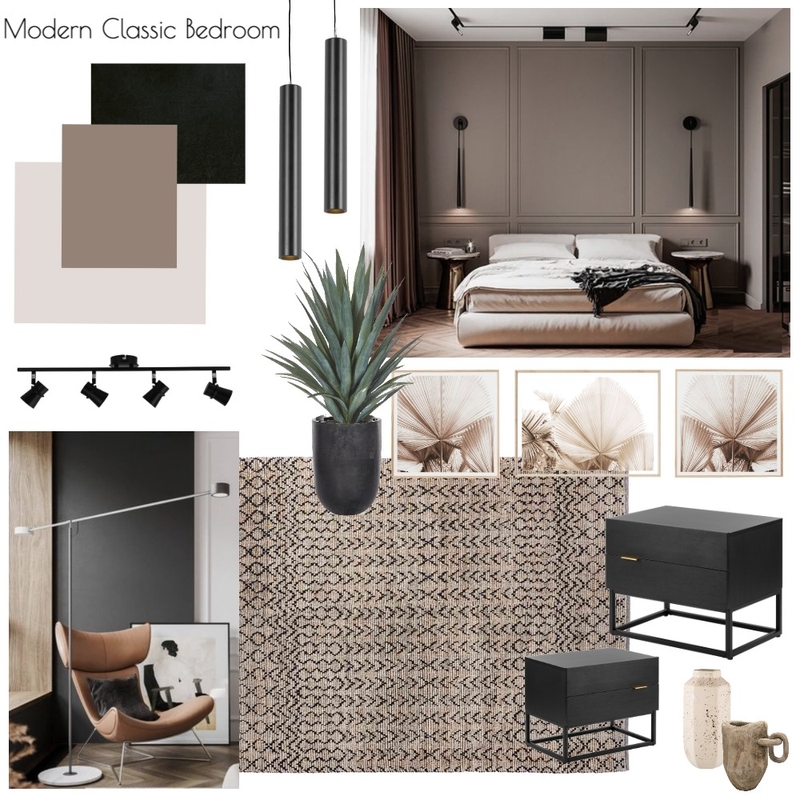 Modern Classic Bedroom Mood Board by Martin on Style Sourcebook